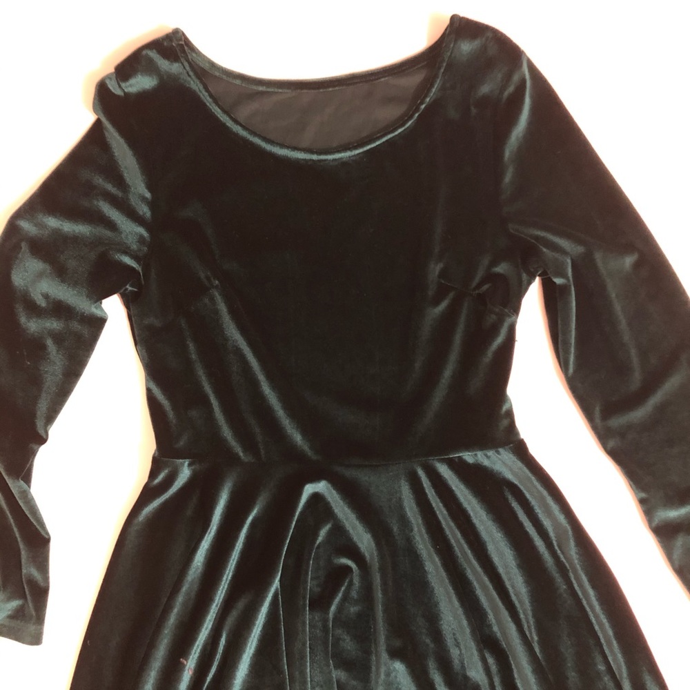 Annigo Velvet Mini Dress